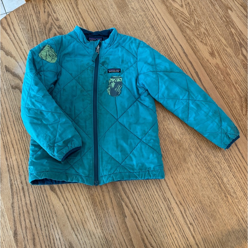 Boys Worn Patagonia Jacket size 7-8